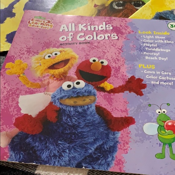 SesameStreet Elmo Learning Adventure Activity Book - Picture 2 of 16